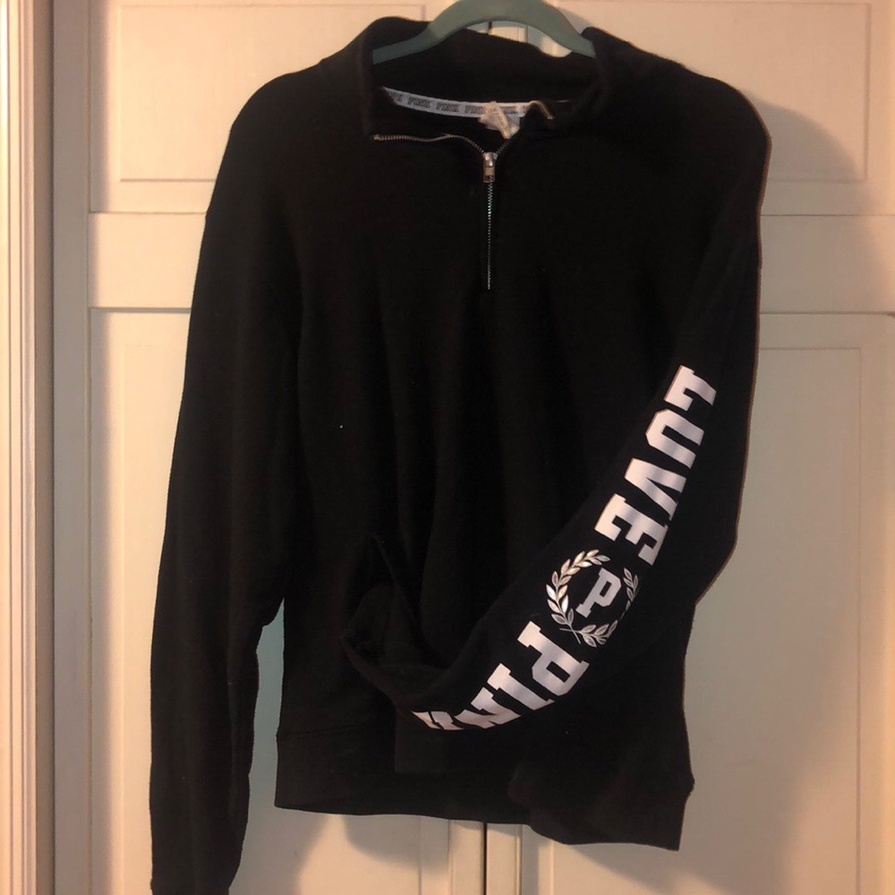 PINK Quarter Zip Pullover